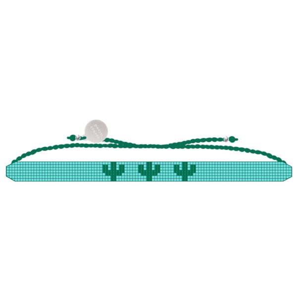 cactus mini glass bead bracelet mggb0001 - Dash Fashion