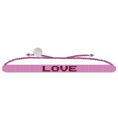 love mini glass bead bracelet mggb0006 - Dash Fashion