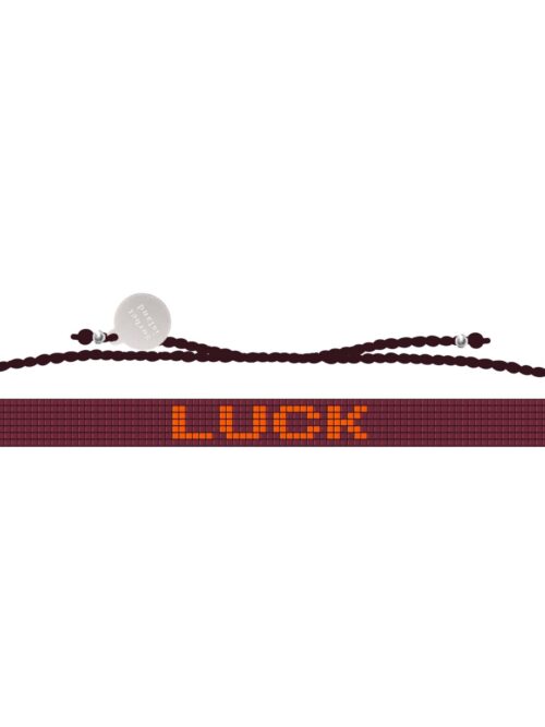 luck mini glass bead bracelet mggb0007 - Dash Fashion