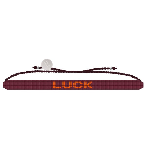 luck mini glass bead bracelet mggb0007 - Dash Fashion