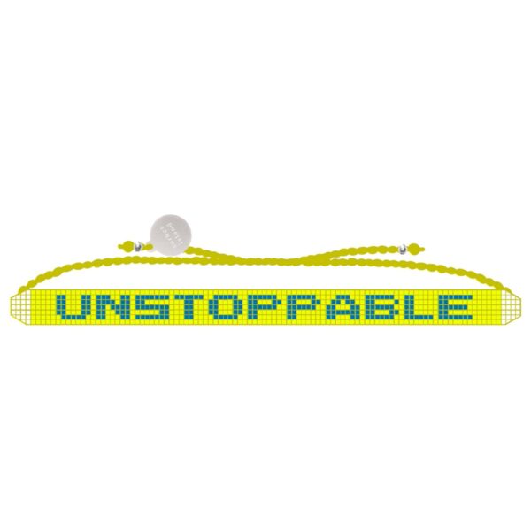 unstoppable mini glass bead bracelet hbbf0001vnus - Dash Fashion