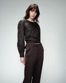 blouse noir olly - Dash Fashion