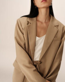 blazer beige philippe 3 - Dash Fashion