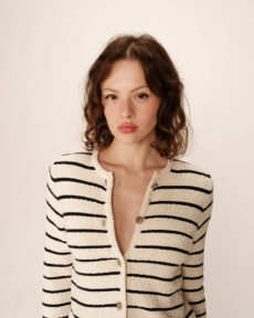 cardigan beige paca 1 - Dash Fashion