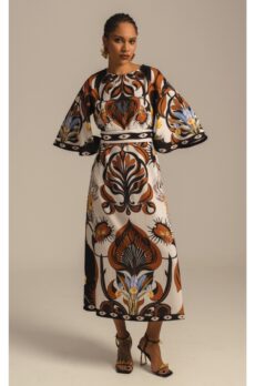 s25910 ornamental print 1 - Dash Fashion