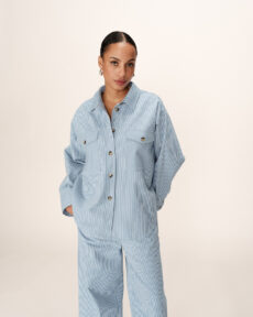 shirt bleu peggy - Dash Fashion