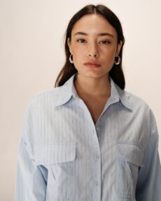shirt bleu phoebe 1 - Dash Fashion