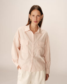 shirt rose phoebe - Dash Fashion