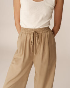 trousers beige petro 2 - Dash Fashion