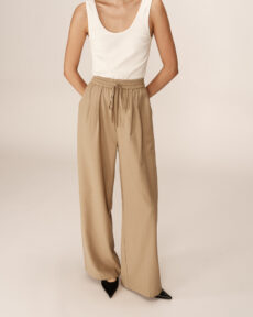 trousers beige petro - Dash Fashion