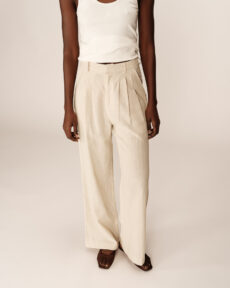 trousers beige phil 1 - Dash Fashion