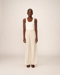 trousers beige phil - Dash Fashion