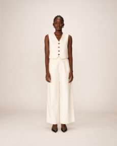 waistcoat ecru penn 2 - Dash Fashion