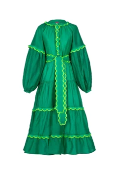 flame dress green 118267.jpg - Dash Fashion