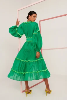 flame dress green 995995.jpg - Dash Fashion