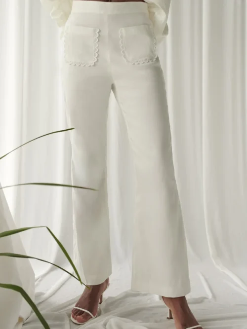 willem pants white 527356 - Dash Fashion